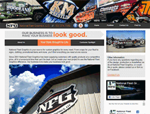 Tablet Screenshot of nationalfleetgraphics.com